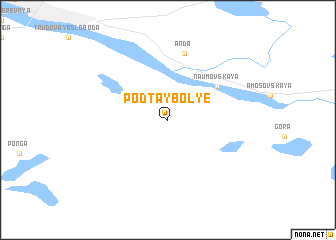 map of Podtaybol\