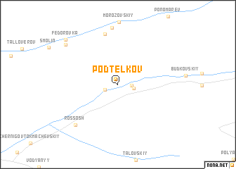 map of Podtelkov