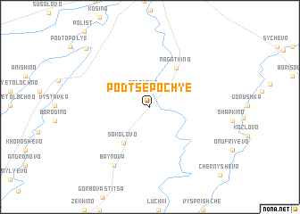 map of Podtsepoch\