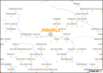 map of Podurile