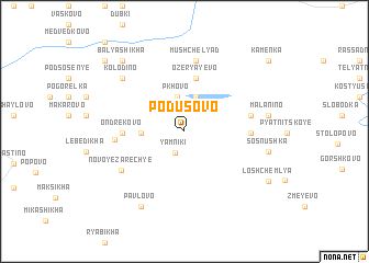map of Podusovo
