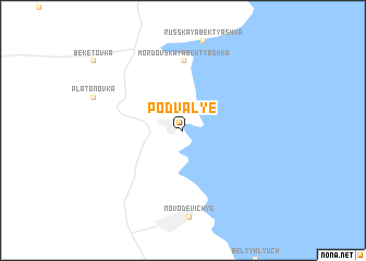 map of Podval\