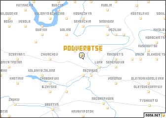 map of Podverbtse