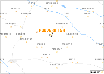 map of Podvernitsa