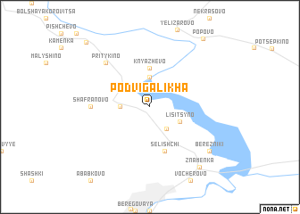 map of Podvigalikha