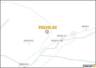map of Podvolok