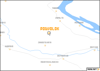 map of Podvolok