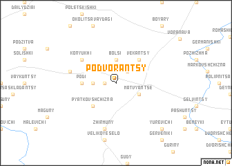 map of Podvorantsy