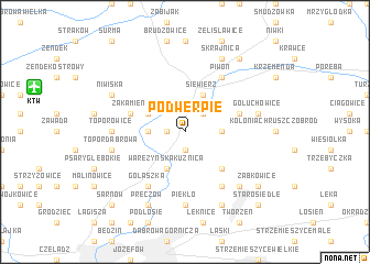 map of Podwerpie