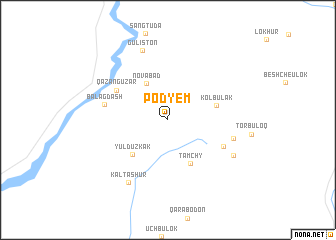 map of Pod”yëm