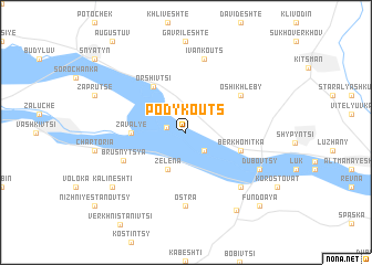 map of Podykouts