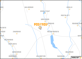 map of Podymov