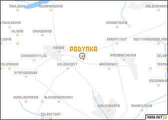 map of Podynka