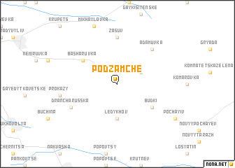 map of Podzamche