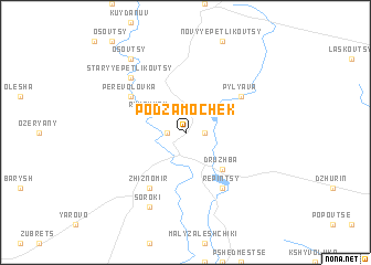 map of Podzamochek