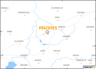 map of Podzenes