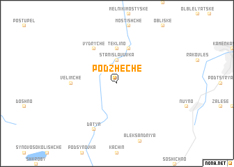 map of Podzheche