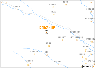 map of Podzhur