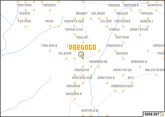 map of Poédogo