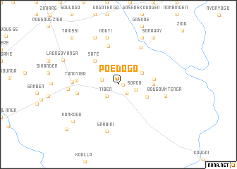 map of Poédogo