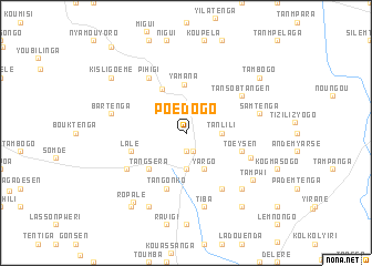 map of Poédogo