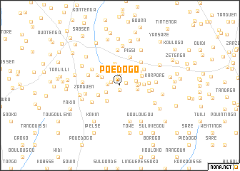 map of Poédogo