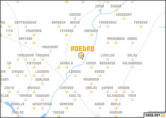 map of Poédro