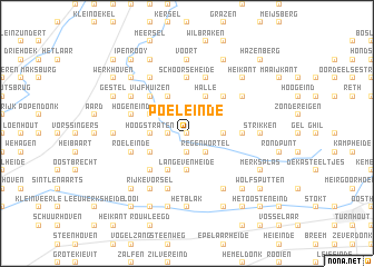 map of Poeleinde