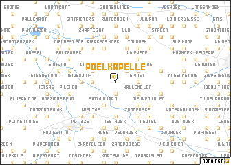 map of Poelkapelle