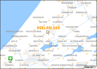 map of Poelpolder
