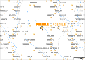 map of Poenile