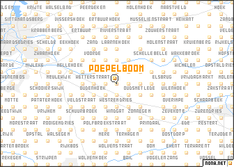 map of Poepelboom