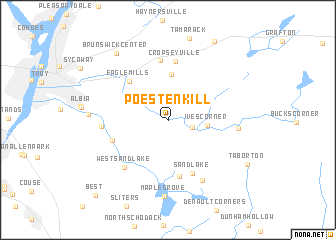 map of Poestenkill