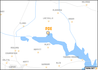 map of Poe
