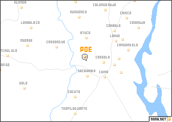 map of Põe