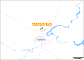 map of Pogadayevo