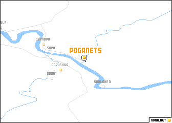 map of Poganets