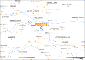 map of Pogansu