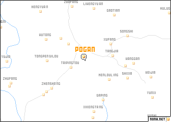 map of Pogan