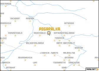 map of Pogaralka