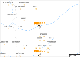 map of Pogara