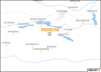 map of Pogarino