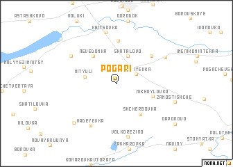 map of Pogari