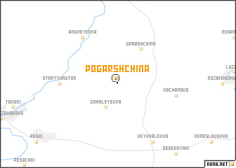 map of Pogarshchina