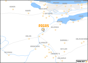 map of Pogas