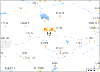 map of Pogas