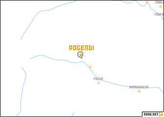 map of Pogendi