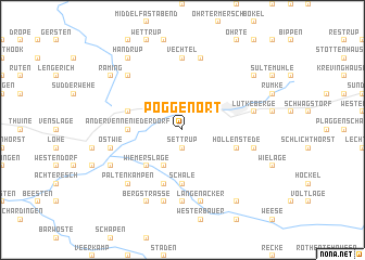 map of Poggenort