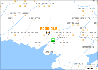 map of Poggiale