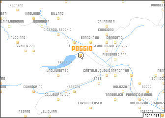 map of Poggio